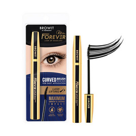 Browit มาสคาร่า Forever Lash Up Mascara 5.5กรัม #Classic Black - Browit, ผลิตภัณฑ์ตกแต่งดวงตาและแก้ม