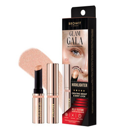 Browit ไฮไลท์ Glam Gala Jelly Highlighter 2 กรัม - Browit, แก้ม