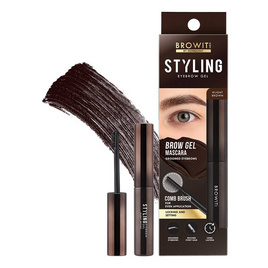 Browit มาสคาร่าคิ้ว Men Styling Eyebrow Gel 3.5 กรัม - Browit, เครื่องสำอาง