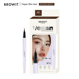 Browit อายไลเนอร์ Vegan Slim Liner 0.5 มล. - Browit, มาสคาร่า/อายไลน์เนอร์