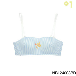 Butterbear x Sabina เสื้อชั้นในเกาะอกไร้โครง รหัส NBL24008BD สีน้ำเงินเข้ม - Sabina, 7Online