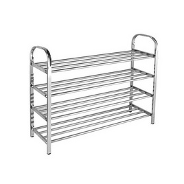 CASSA ชั้นวางรองเท้าแสตนเลส หนาพิเศษ ยาว 99 cm 4 ชั้น - CASSA, อุปกรณ์จัดเก็บบ้านอื่นๆ
