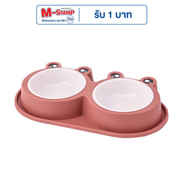 CCPets ชามพลาสติกรูปกบ ใหญ่ - CCPets, สัตว์เลี้ยง