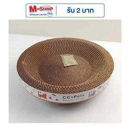 CCPets กระดาษข่วนเล็บแมว กลม IC1120N 39x39x10 - CCPets, ของเล่นแมว