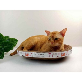 CCPets กระดาษข่วนเล็บแมวทรงรี IC1127N 40x28x8 - CCPets, ของเล่นแมว