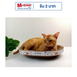 CCPets กระดาษข่วนเล็บแมวทรงรี IC1127N 40x28x8 - CCPets, ของเล่นแมว