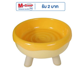 CCPets ชามถ้วยรูปโดนัทสัตว์เลี้ยง ZX030N-Y - CCPets, อุปกรณ์ให้อาหาร