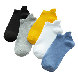 CC SOCK ถุงเท้าสีเอิร์ธโทน E1 แพ็ก 5 คู่ - CC SOCK, รองเท้าผู้หญิง