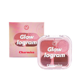 CHARMISS อายแชโดว์ GLOWLOGRAM EYESHADOW PALETTE 4 กรัม - Charmiss, ตกแต่งดวงตา