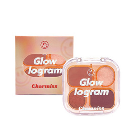 CHARMISS อายแชโดว์ GLOWLOGRAM EYESHADOW PALETTE 4 กรัม - Charmiss, ตกแต่งดวงตา