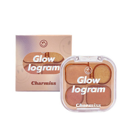 CHARMISS อายแชโดว์ GLOWLOGRAM EYESHADOW PALETTE 4 กรัม - Charmiss, ทาตา