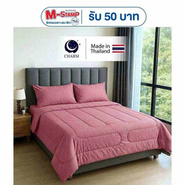 CHARM ชุดเครื่องนอน รุ่น Classic ผ้าซาติน สี Dusty Pink - Charm, 7Online