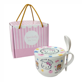 CL37881 ชุดถ้วยซุป 3 ชิ้น ลาย Kitty Sharing Heart - Superware, ห้องครัวและอุปกรณ์