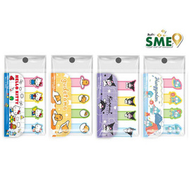 CODE:D กระดาษโน๊ต Index SANRIO คละลาย (แพ็ก 4 ชิ้น) - CODE:D, เครื่องเขียน/เครื่องใช้สำนักงาน