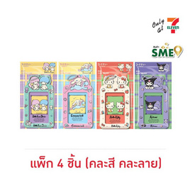 CODE:D ที่ใส่บัตร PVC Sanrio คละลาย (แพ็ก 4 ชิ้น) - CODE:D, Sanrio Characters