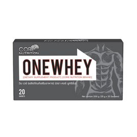 CORE NUTRITION One Whey บรรจุ 20 ซอง - CORE NUTRITION, อาหารเสริมการออกกำลังกาย