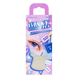 COSLUXE สติ๊กเกอร์ติดตา 2 ชั้น Winky Eyes Double Eyelids Sticker SIZE S (120คู่) - COSLUXE, COSLUXE