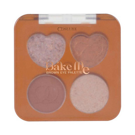 COSLUXE อายแชร์โดว์ Bake Me Brown Eye Palette 3.6 กรัม - COSLUXE, ทาตา