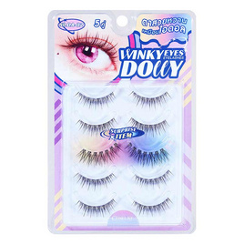 COSLUXE ขนตาปลอม Winky Eyes Dolly Eyelashes NO.DA-02 (5คู่) - COSLUXE, COSLUXE