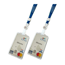 CP ALL สายคล้องบัตรผ้าโพลีเอสเตอร์ - CP ALL, สายคล้องบัตร