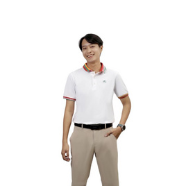 CP ALL เสื้อโปโลชาย Upcycling สีขาว - CP ALL, เสื้อผ้าและเครื่องประดับ