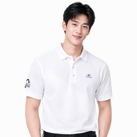 CP ALL เสื้อโปโลชาย Upcycling สีขาว - CP ALL, เสื้อผ้าและเครื่องประดับ