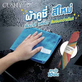 CUSHY ผ้าเช็ดอเนกประสงค์ ผ้าไมโครไฟเบอร์ แพ็ก10 ผืน - CUSHY, ของใช้ภายในบ้าน