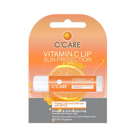 C'Care วิตามิน ซี ลิป ซัน โพรเทคชั่น 4.5 กรัม - C’care, skincare กู้ผิวสวย ปราบผิวเสีย