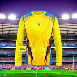 Cappuccino เสื้อกีฬาแขนยาว รุ่น CC 10 - cappuccino sport, เสื้อผ้าและเครื่องประดับ