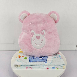 CareBears หมอนผ้าห่ม (Hopeful Bear) - Carebear, ผ้านวม ผ้าห่ม