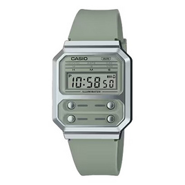 Casio นาฬิกาข้อมือ รุ่น A100WEF-3ADF - Casio, นาฬิกา