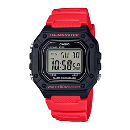 Casio นาฬิกาข้อมือ รุ่น W-218H-4BVDF - Casio, Casio นาฬิกาผู้ชาย