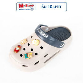 Charled รองเท้าแตะหัวโต รุ่น RA6608 พร้อมตัวติดคละแบบ - Charled, รองเท้า