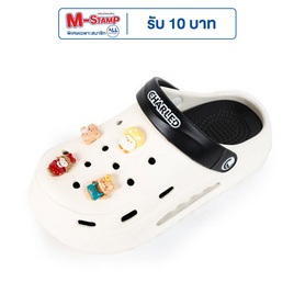 Charled รองเท้าแตะหัวโต รุ่น RA6608 พร้อมตัวติดคละแบบ - Charled, รองเท้า