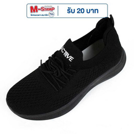 Charled รองเท้าผ้าใบผู้ชาย รุ่น RA8233 สีดำ - Charled, รองเท้า