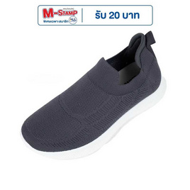 Charled รองเท้าผ้าใบผู้ชาย รุ่น RA8235 สีเทา - Charled, ถุงเท้า