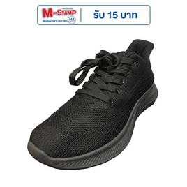 Charled รองเท้าผ้าใบ พื้นนุ่ม รุ่น RA8252 สีดำ - Charled, รองเท้ากีฬา
