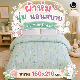 Charm ผ้าห่ม Mint Dream 160x210cm. - Charm, สินค้าใหม่