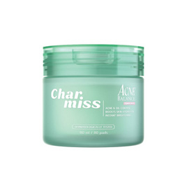 Charmiss โทนเนอร์แพด Acne Balance Toner Pads 80 แผ่น - Charmiss, สินค้าใหม่