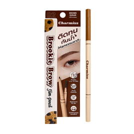 Charmiss ดินสอเขียนคิ้ว Brookie Brow Slim Pencil 0.06 กรัม - Charmiss, ความงาม