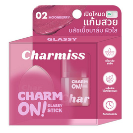Charmiss บลัชออน Charm On Glassy Stick 3 กรัม - Charmiss, ผิวหน้า