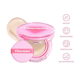 Charmiss คุชชั่น Charming Glow Airy Cushion SPF50+ PA++++ 13 กรัม - Charmiss, เครื่องสำอาง