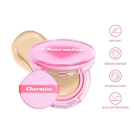 Charmiss คุชชั่น Charming Glow Airy Cushion SPF50+ PA++++ 13 กรัม - Charmiss, ผิวหน้า