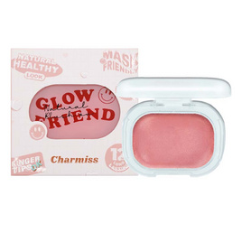 Charmiss บลัชออน Glowfriend Natural Blush On 4 กรัม - Charmiss, แก้ม