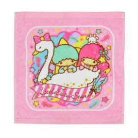 Chilli ผ้าขนหนูลิขสิทธิ์ ขนาด 12x12 นิ้ว : ทวินสตาร์ น้องเป็ด - Chilli, Sanrio Characters