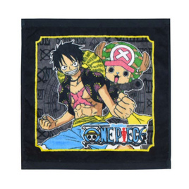 Chilli ผ้าขนหนูลิขสิทธิ์ ขนาด 12x12 นิ้ว :One Piece OP เบ่งกล้าม - Chilli, อุปกรณ์เครื่องใช้ในห้องน้ำ