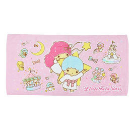 Chilli ผ้าขนหนูลิขสิทธิ์ ขนาด 16x32 นิ้ว Twin Star สวนสนุก - Chilli, Sanrio Characters