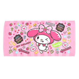 Chilli ผ้าขนหนูลิขสิทธิ์ ขนาด 24x48นิ้ว มายเมโลดี้ Berry Cute - Chilli, Sanrio Characters