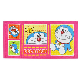 Chilli ผ้าขนหนูลิขสิทธิ์ ขนาด 24x48 นิ้ว Doraemon ยิ้มหวาน - Chilli, อุปกรณ์เครื่องใช้ในห้องน้ำ