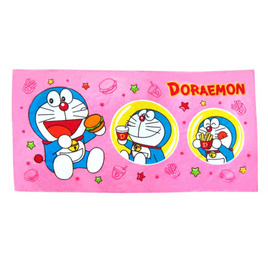 Chilli ผ้าขนหนูลิขสิทธิ์ ขนาด 27x54 นิ้ว Doraemon เบอร์เกอร์ - Chilli, บ้านและสวน